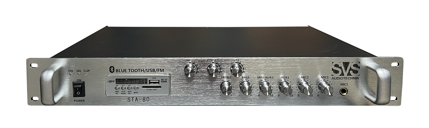 SVS Audiotechnik STA-80 Микшер-усилитель для систем Public Address в Амурской области